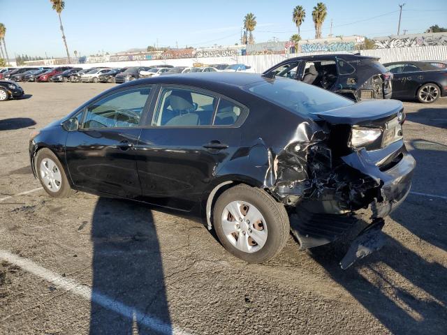 KIA FORTE LX 2016 black sedan 4d gas KNAFK4A6XG5496658 photo #3