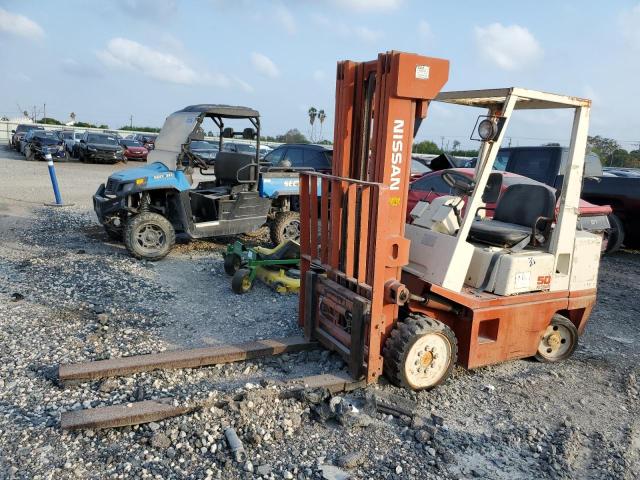 NISSAN FORKLIFT 2002 orange  propane CPH02A25PV photo #3