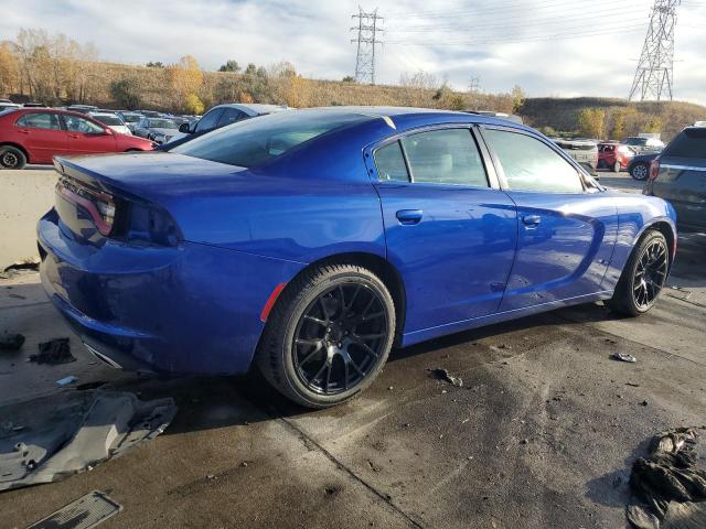 DODGE CHARGER SX 2019 blue  flexible fuel 2C3CDXBG1KH741930 photo #4