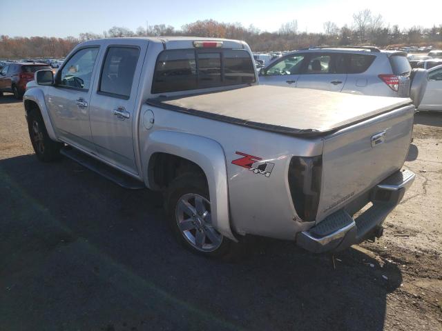 CHEVROLET COLORADO L 2011 silver crew pic gas 1GCHTDFE9B8132229 photo #3