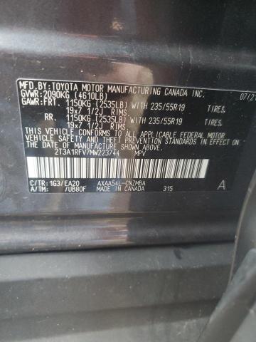 2021 TOYOTA RAV4 XLE P - 2T3A1RFV7MW223744