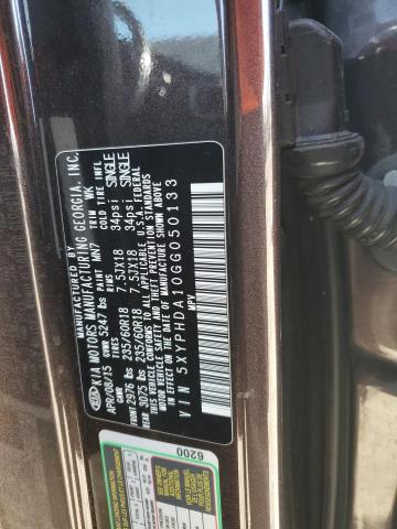 2016 KIA SORENTO EX - 5XYPHDA10GG050133
