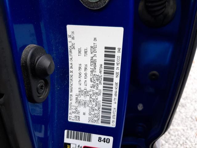 2016 TOYOTA TACOMA DOU - 3TMAZ5CN1GM022871