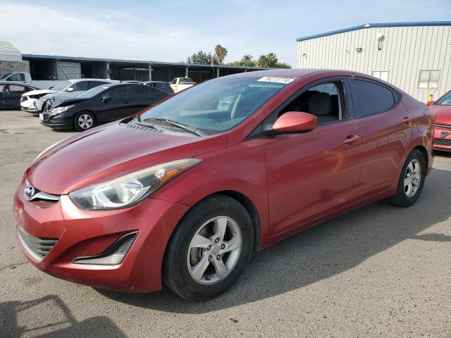 HYUNDAI ELANTRA SE 2014 red  gas 5NPDH4AE0EH536226 photo #1