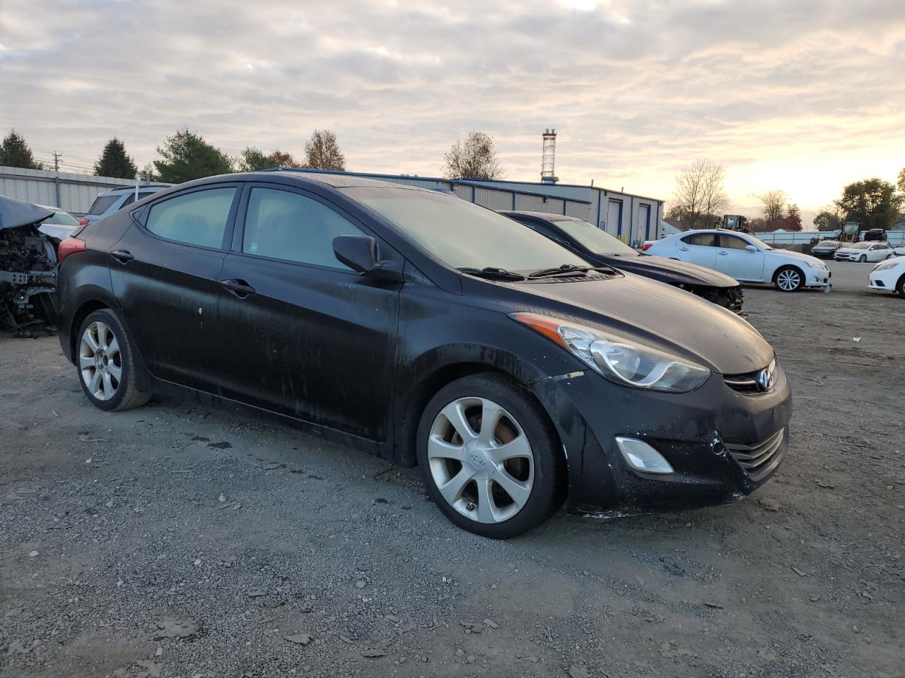 Lot #2955096805 2012 HYUNDAI ELANTRA GL