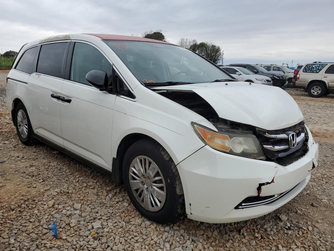 Lot #3040758758 2015 HONDA ODYSSEY LX