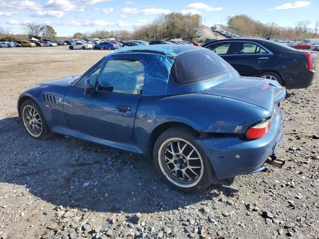BMW Z3 2.3 2000 blue  gas WBACH9341YLF88574 photo #3