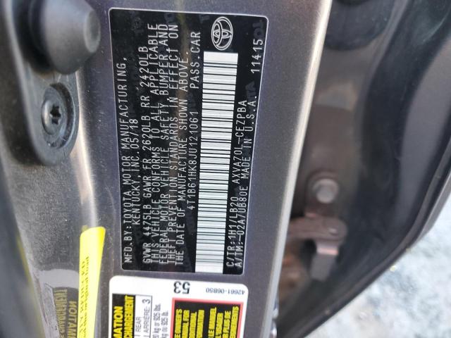 2018 TOYOTA CAMRY XSE - 4T1B61HK8JU121061