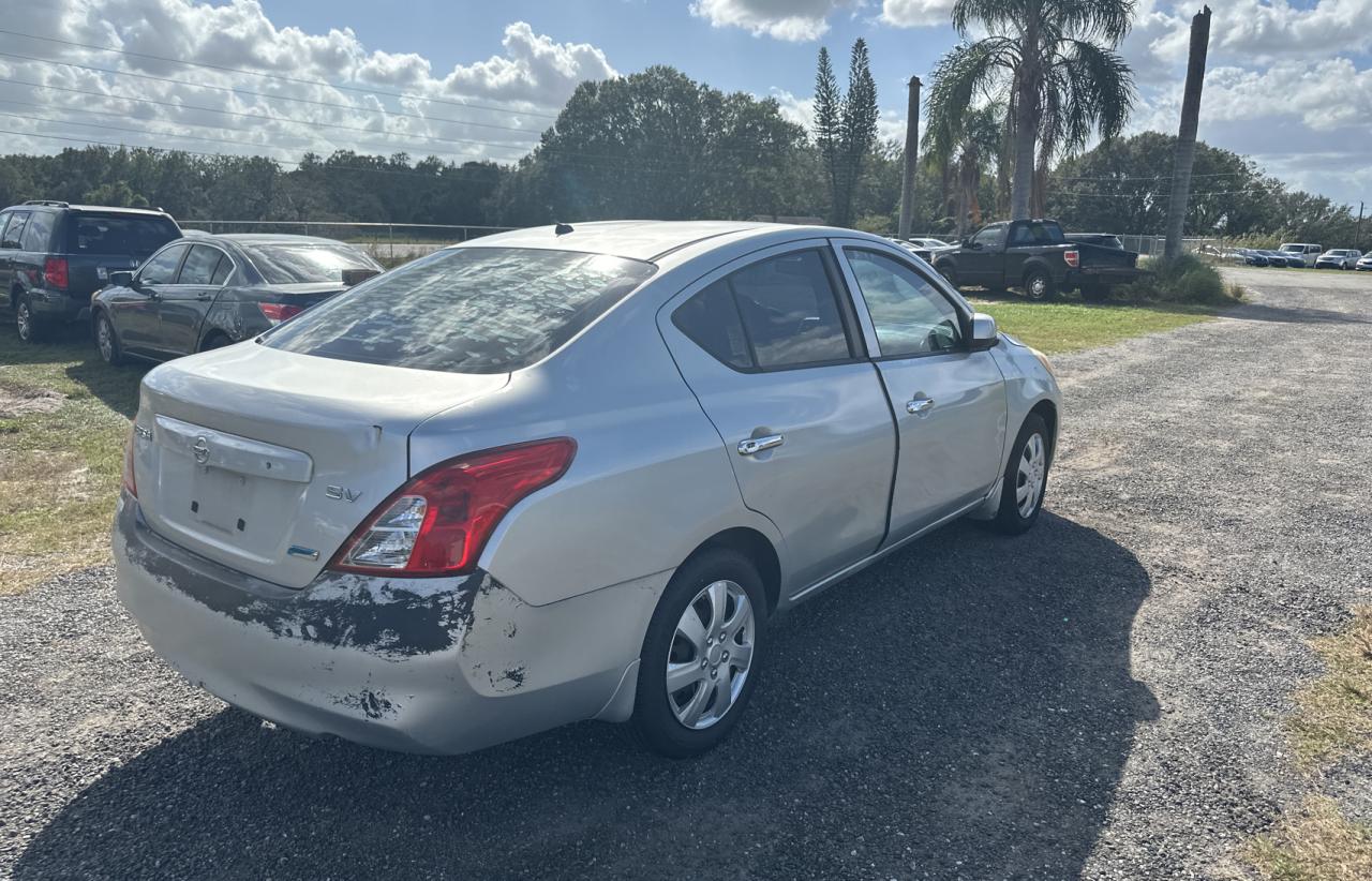 Lot #2976253513 2012 NISSAN VERSA S