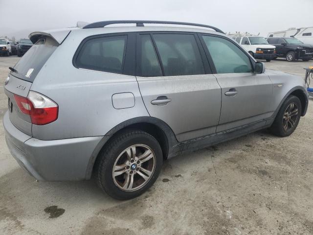 BMW X3 3.0I 2006 silver 4dr spor gas WBXPA93426WD32886 photo #4