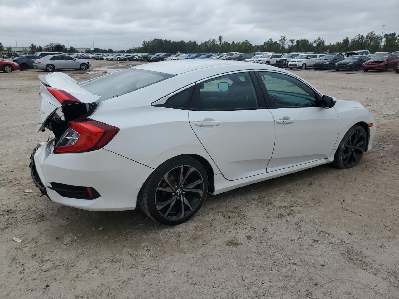 Lot #3020991338 2021 HONDA CIVIC SPOR