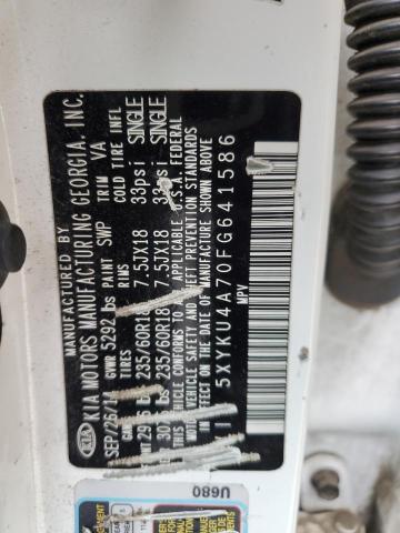 2015 KIA SORENTO EX - 5XYKU4A70FG641586