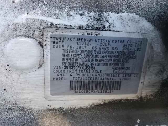 2019 NISSAN VERSA NOTE - 3N1CE2CPXKL358184