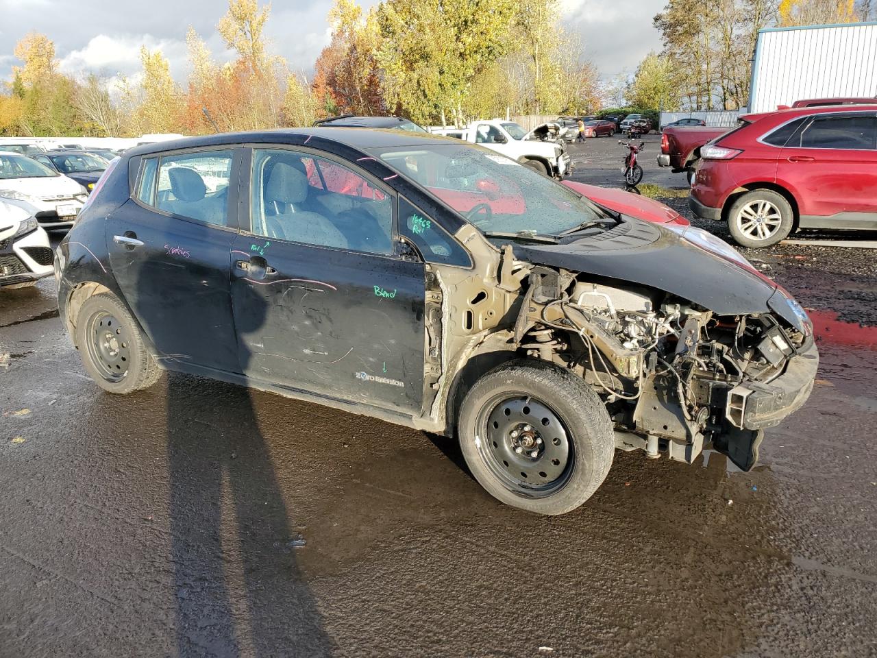 Lot #2986888791 2013 NISSAN LEAF S