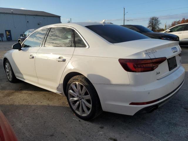 AUDI A4 KOMFORT 2018 white  gas WAUANAF49JA219411 photo #3