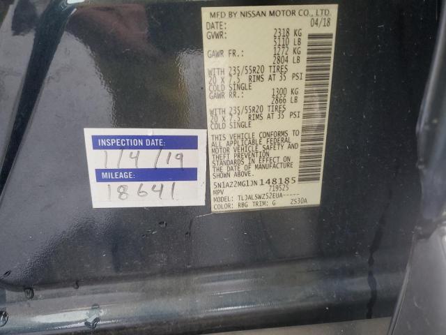 2018 NISSAN MURANO S - 5N1AZ2MG1JN148185