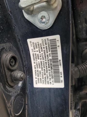 2021 HONDA CIVIC EXL - 19XFC1F75ME001332