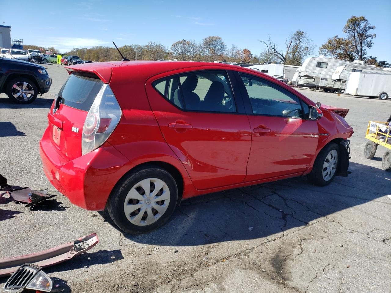 Lot #2952886890 2014 TOYOTA PRIUS C