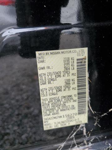 2017 NISSAN MURANO S - 5N1AZ2MG7HN156270