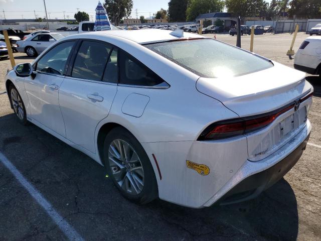 TOYOTA MIRAI XLE 2023 white  hydrogen fuel cell JTDAAAAA3PA009763 photo #3