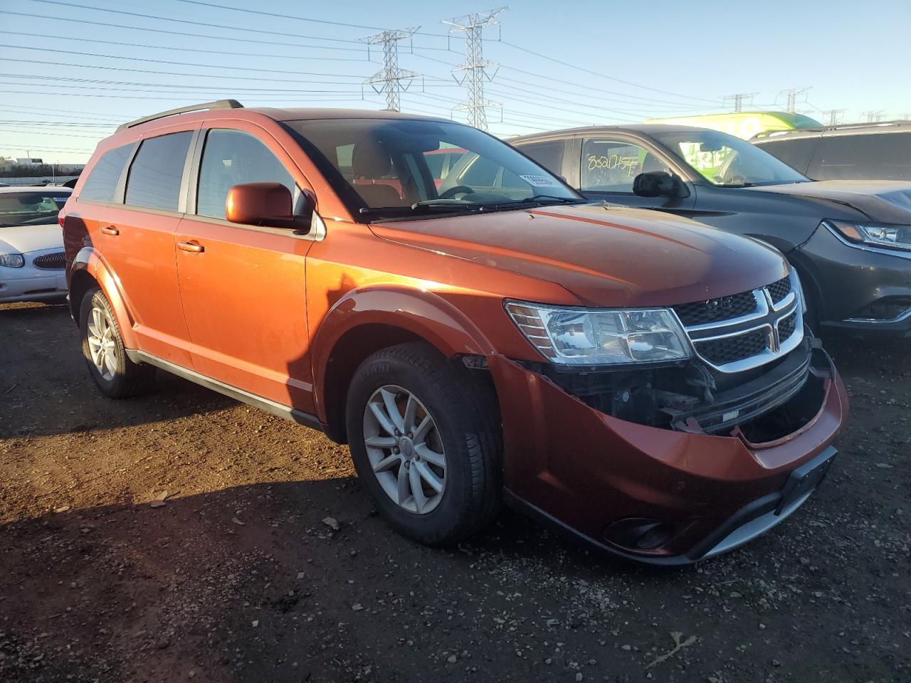 Lot #2986722164 2014 DODGE JOURNEY SX