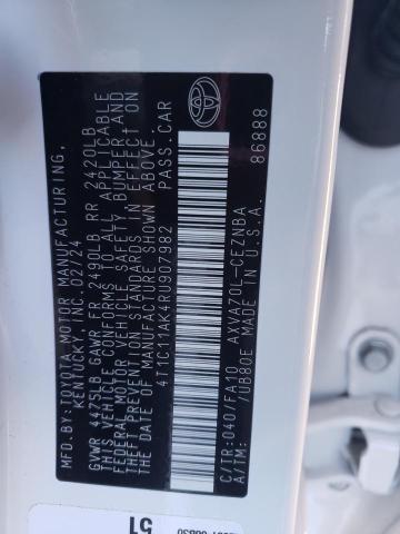 2024 TOYOTA CAMRY LE - 4T1C11AK4RU907982