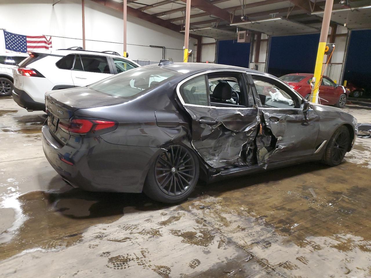 Lot #3029572095 2021 BMW 540 XI