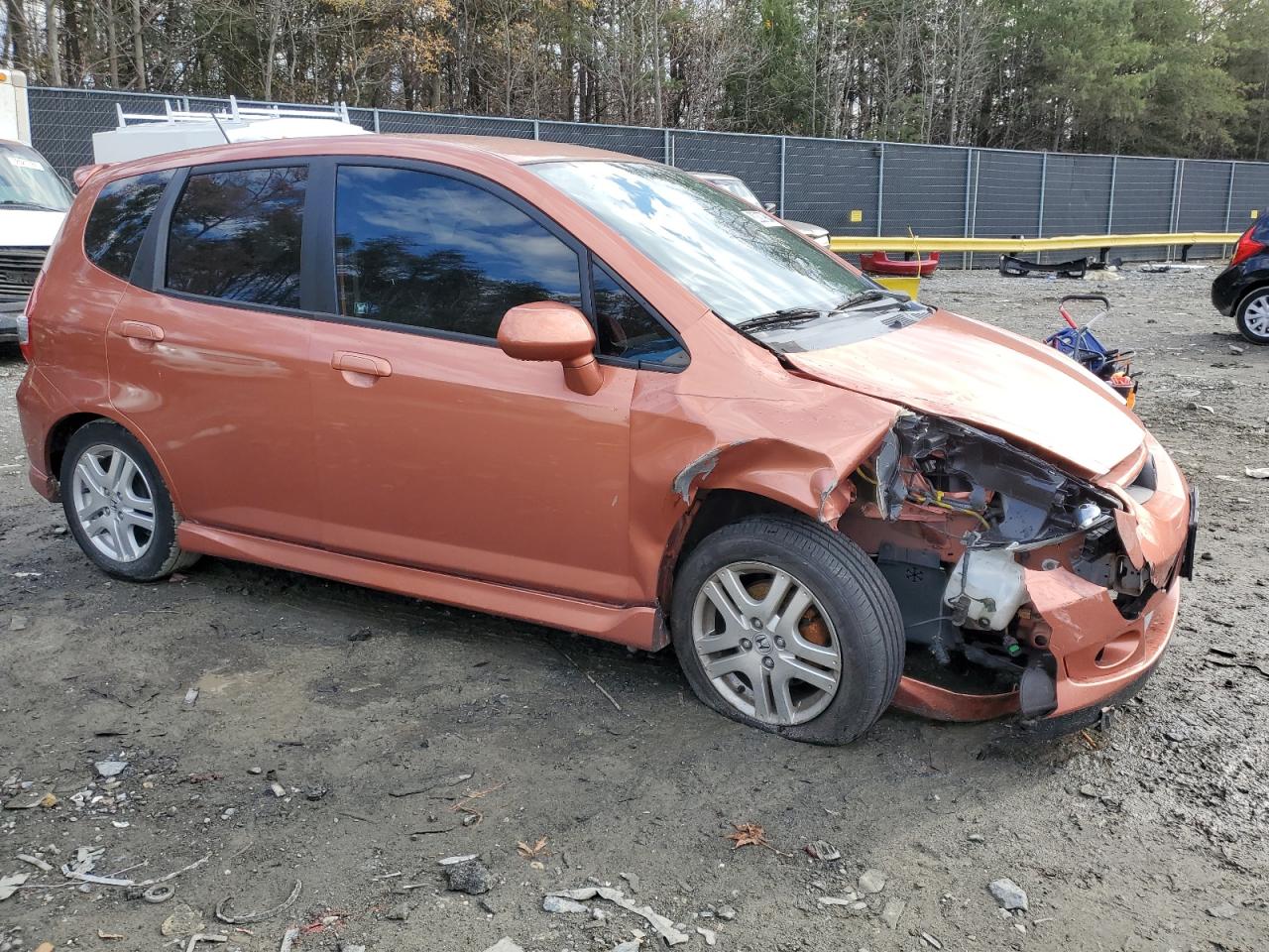 Lot #3017173590 2007 HONDA FIT S