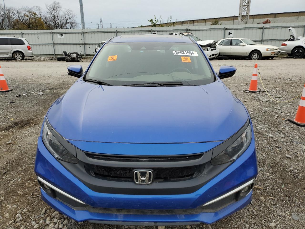 Lot #2976936715 2021 HONDA CIVIC EX