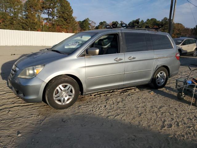 HONDA ODYSSEY EX 2007 gray sports v gas 5FNRL38717B122346 photo #1