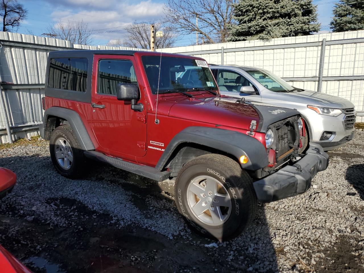 Lot #3030705091 2012 JEEP WRANGLER S