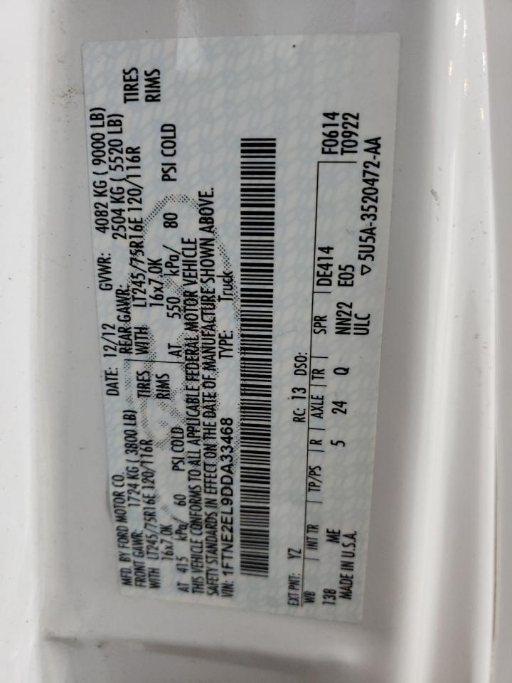 FORD ECONOLINE E250 VAN