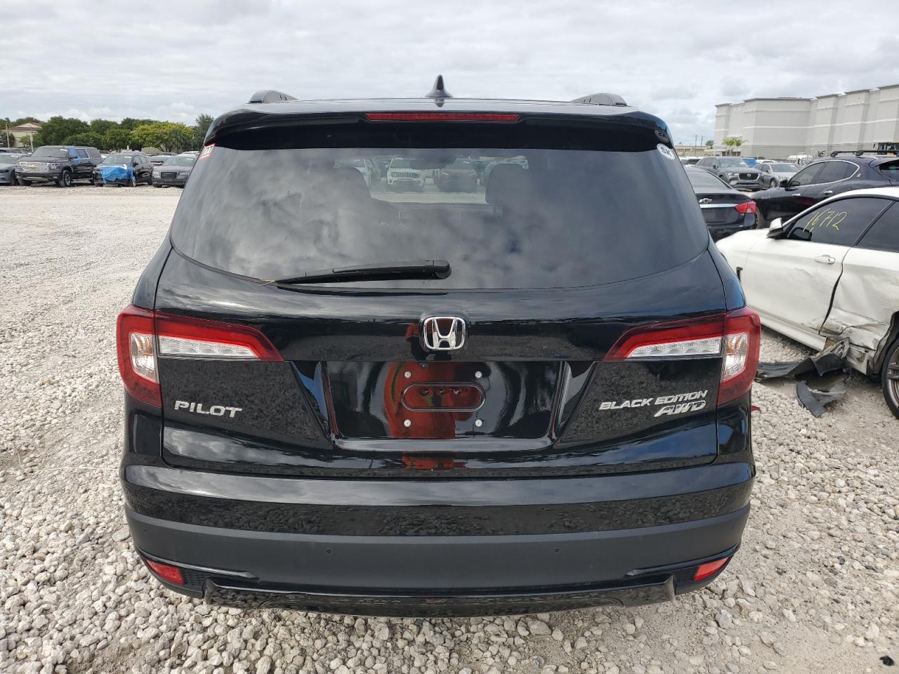 Lot #2974128368 2021 HONDA PILOT BLAC