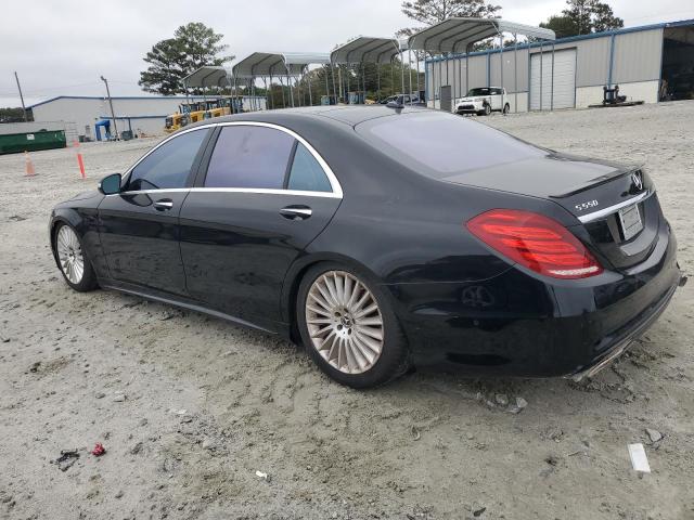 MERCEDES-BENZ S 550 2015 black sedan 4d gas WDDUG8CB7FA129063 photo #3