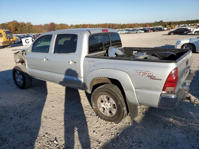 TOYOTA TACOMA DOU 2005 silver  gas 5TEJU62N15Z039286 photo #3