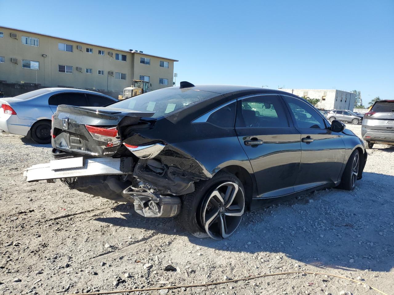 Lot #3028504927 2020 HONDA ACCORD SPO