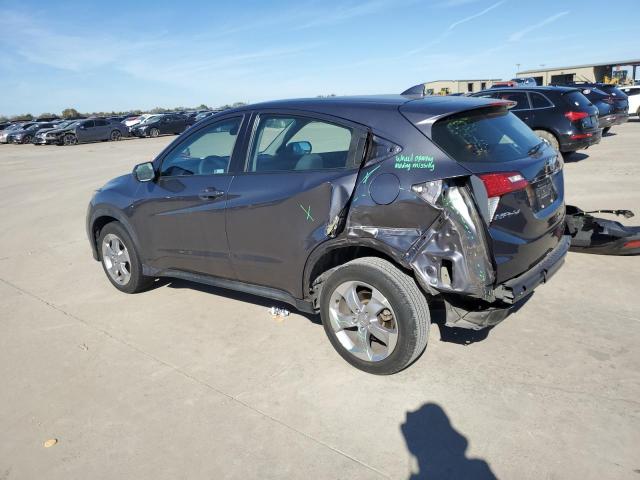 HONDA HR-V LX 2020 gray  gas 3CZRU5H34LM714135 photo #3