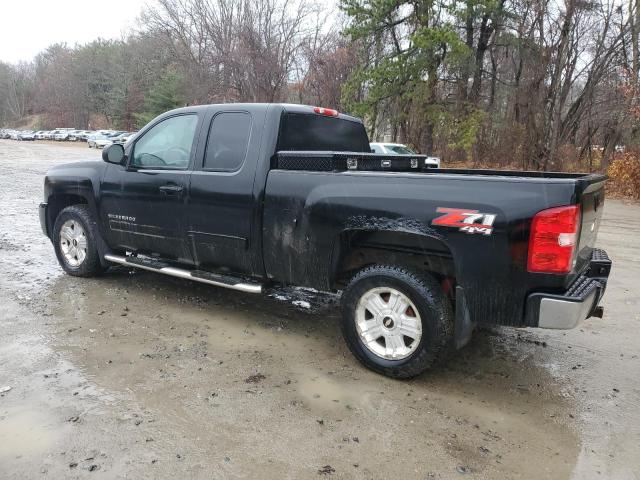 CHEVROLET SILVERADO 2012 black  flexible fuel 1GCRKSE72CZ225412 photo #3