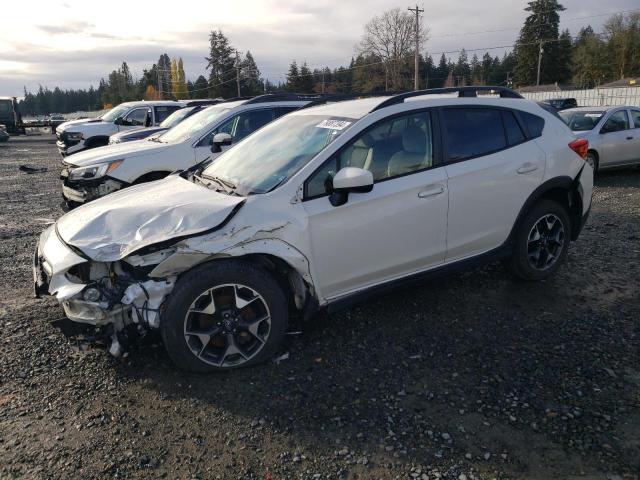 SUBARU CROSSTREK 2019 white  gas JF2GTACC0K8346640 photo #1