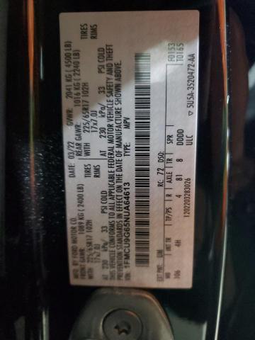 2022 FORD ESCAPE SE - 1FMCU9G65NUA64613