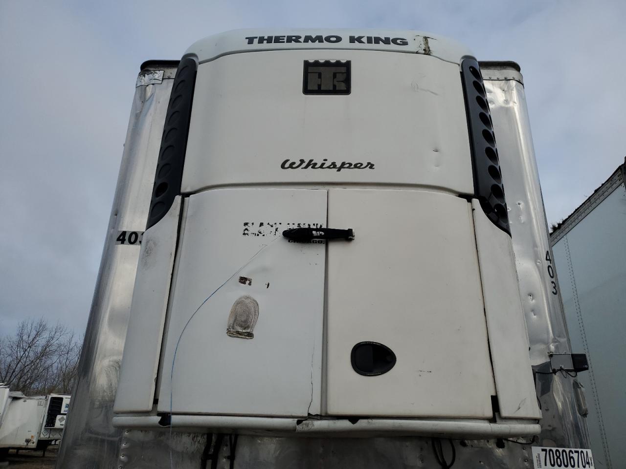 Lot #3022384933 2008 WABASH REEFER