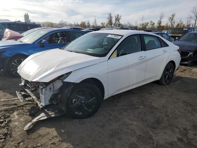 HYUNDAI ELANTRA BL 2023 white  hybrid engine KMHLM4AJXPU088828 photo #1