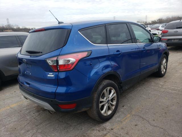 FORD ESCAPE SE 2017 blue 4dr spor gas 1FMCU0GD7HUA49089 photo #4