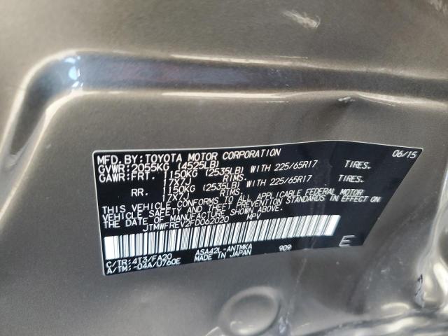 2015 TOYOTA RAV4 XLE - JTMWFREV2FD062020