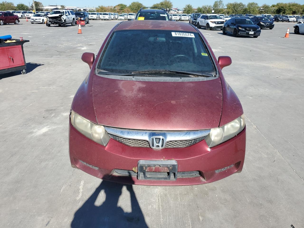 Lot #2986089157 2009 HONDA CIVIC LX-S