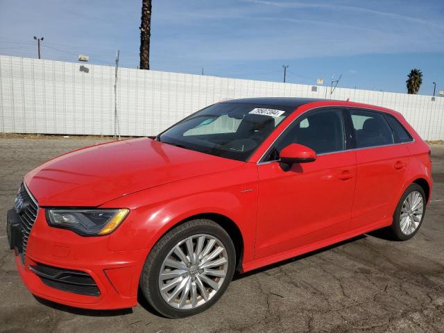 AUDI A3 E-TRON 2016 red  hybrid engine WAUTPBFF8GA092797 photo #1