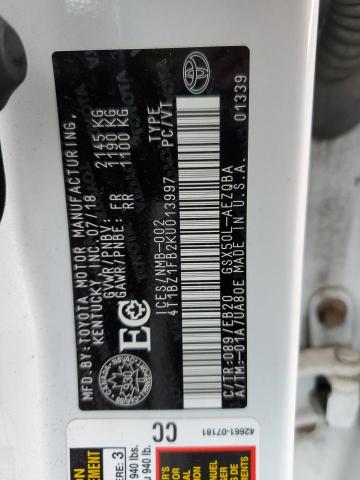 2019 TOYOTA AVALON XLE - 4T1BZ1FB2KU013997