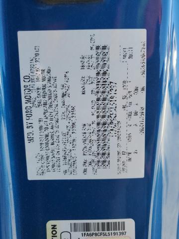 2020 FORD MUSTANG GT - 1FA6P8CF5L5191397
