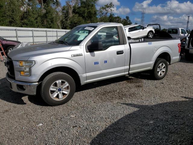 FORD F150 2016 silver  gas 1FTMF1C85GKF15422 photo #1