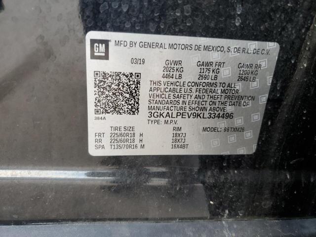 2019 GMC TERRAIN SL - 3GKALPEV9KL334496